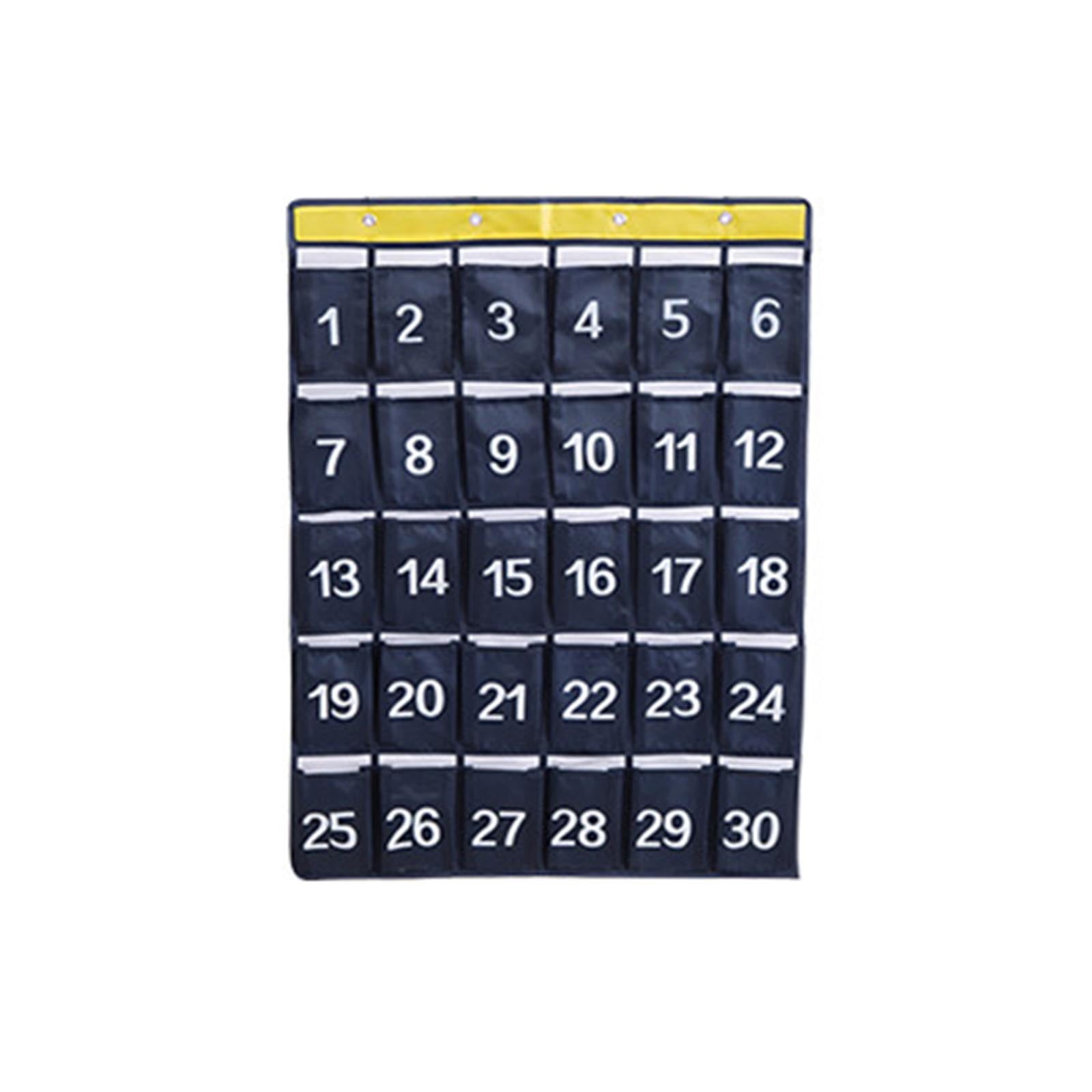 QIRG Cellphone Bag Wall Phone Bag with Numbers for Office