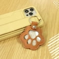 thumbnail image 4 of Pet Hair Keepsake, Paw-Shaped Leather Memorial Keyring for Dogs/Cats, Fur Storage Pendant, 4 of 7