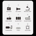 thumbnail image 4 of Emergency Radio 4000mAh Power Bank Solar Hand Crank Radios AM/FM/NOAA Alert Portable Weather Radio SOS Alarm Radio,1* Emergency Radio, 4 of 8