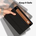 thumbnail image 4 of Naierhg Tablet Pen Holder Sure Here's A Product Title for Listing Tablet Stylus Pen Case Holder with Elastic Band Notebook Storage Smooth Faux Leather Light Brown, 4 of 8