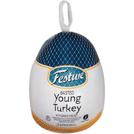 Frozen Festive Basted Young Turkey, 10-16lbs