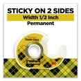 thumbnail image 2 of Double-Sided Permanent Tape in Handheld Dispenser, 1" Core, 0.5" x 500", 6/Pack | Bundle of 2, 2 of 9