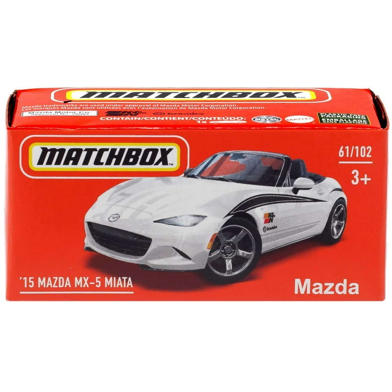 Matchbox Power Grabs 15 Mazda MX 5 Miata Diecast Car
