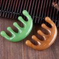 thumbnail image 4 of Scraping Board Compact 5-tooth Portable Convenient Eco-friendly Dredging Meridians Resin Head Meridians Massage Tool Beauty Tool, 4 of 8