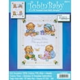 thumbnail image 2 of Tobin T21711 Baby Bears Birth Record Counted Cross Stitch Kit, 2 of 3