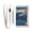 Space Pixel Style, variant on JIALIOU Nylon Trifold Card Wallet with ID Window Zipper Pocket for Men Women Teen Cartoon Cats with Hat