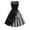 007 Black, variant on Hvot&aat Women's Dresses Round-neck Sleeveless A Line Tank Dress Elegant Dignified Casual Sundresses