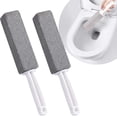 thumbnail image 1 of 2 Pieces Pumice Stone Cleaning Brush, Professional Pedicure Foot File With Hanging Brush Handle, 1 of 4