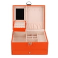 thumbnail image 3 of Caja de Almacenamiento de Joyas ANGGREK Impermeable de Gran capacidad de Cuero PU, 3 of 8