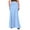 Sky Blue, variant on LOVZFMLL Long Skirts for Women Elegant Classic Solid Casual A-Line Maxi Skirts Soft Comfy Swing Flowy Long Dress Mint Green XS