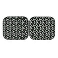 thumbnail image 4 of Picia Daisies Flowers 2 Piece Car Windshield Sun Shade Foldable | Foldable Sun Shield for Front Window Blocks UV Rays and Keeps Your Vehicle Cool-Small, 4 of 7