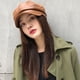 thumbnail image 4 of Boina con borde, sombrero de cuero de verano para mujer, circunferencia de sombrero de 56-58 cm, 4 of 5