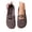 stag126-Coffee, variant on BRICH Mary Jane Flats for Women Perforated Round Toe Ballet Flats Comfortable Ballerina Shoes White 8.5