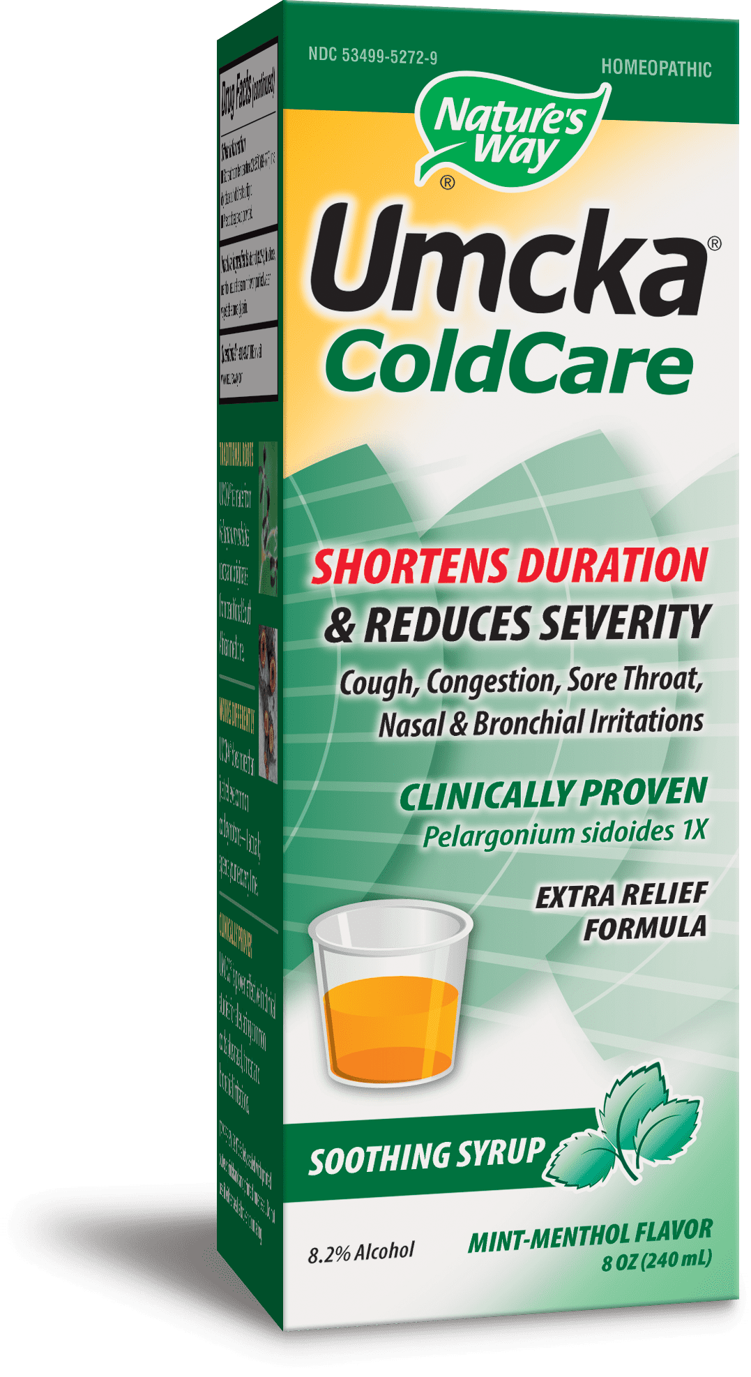 Nature's Way Umcka Cold Care Menthol Syrup, 8 Oz