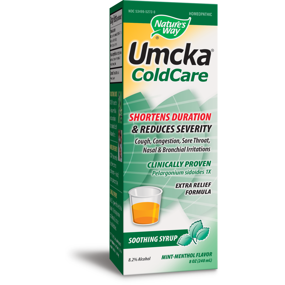Nature�s Way Umcka Cold Care Menthol Syrup, 8 Oz Walmart