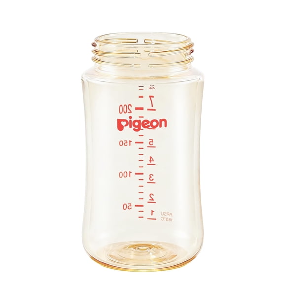 Cuerpo de biberón Pigeon PPSU 240 ml de cuello ancho, duradero
