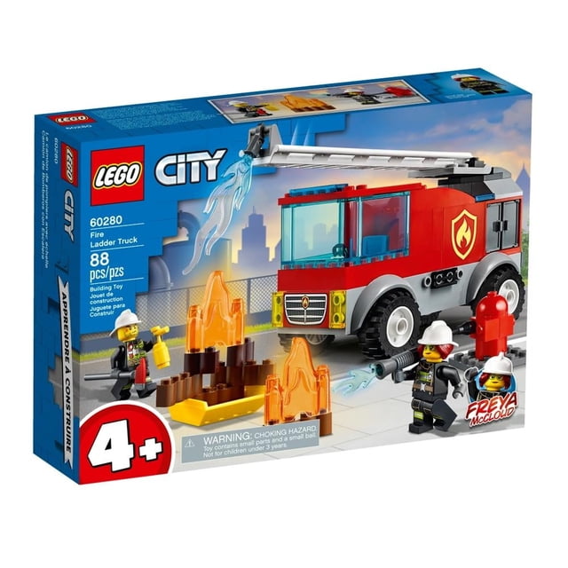 Set LEGO City Camión de Bomberos con Escalera 60280