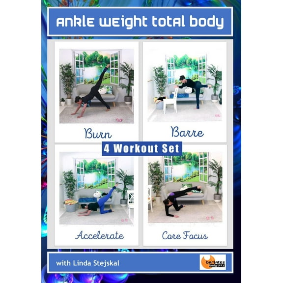 Ankle Weight Total Body 4 Workouts - Barlates Body Blitz - DVD-R