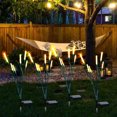 thumbnail image 4 of Solar Powered Ground Mounted Lights With Colorful Fluorescent Tubes For Festive Atmosphere Decoration Garden Lights Courtyard Lights Solar Panel Lights for inside Sunset Lights for Bedroom Smart Light, 4 of 4