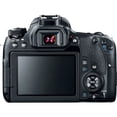 thumbnail image 3 of Canon EOS 77D DSLR Camera (Intl Model) W/ Bag, Extra Battery, LED Light, Mic, Filters and More - Advanced Bundle, 3 of 6