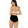 thumbnail image 5 of Buankoxy 5 Pack High Waisted Underwear for Women Seamless Panties Ladies Invisible Briefs(Size 7), 5 of 6