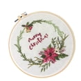 thumbnail image 3 of Cateissary Kit de inicio de punto de bordado de Navidad DIY patrón de Navidad hecho a mano bordado de tela aro principiante bordado punto de cruz Artesanía S339 Cateissary HA006931-03, 3 of 6