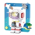 thumbnail image 1 of Figura de astronauta brillante, Mini ladrillos de astronauta, serie aeroespacial espacial con luz, 1 of 7