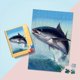 thumbnail image 5 of Rompecabezas para niños, diseño de peces marinos, educativo, interesante, papel de impresión HD, pintura, rompecabezas para juegos familiares, 300 piezas, 5 of 5