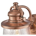 thumbnail image 4 of Westinghouse Lighting 6361000 1 Light Wall Fixture with Clear Seeded Glass, Washed Copper, 4 of 5