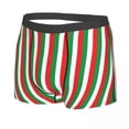 thumbnail image 3 of Male Cool Minimalist Italy Flag Underwear Italian Patriotic Boxer Briefs Breathbale Shorts Panties Underpants, 3 of 6