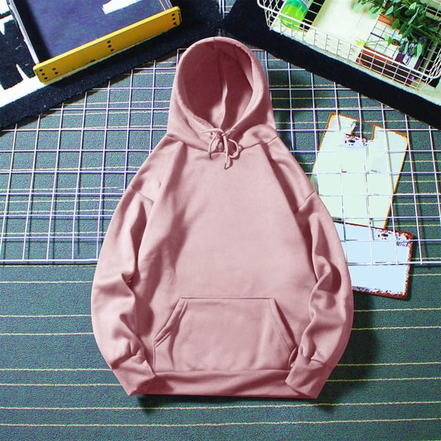 pstuiky camisas de manga larga para hombre, Sudadera con capucha deportiva de manga larga para hombre, estilo relajado y liso camisetas de hombre m