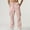 Pink, variant on Men's Pants Clearance Cargo Under $10 Elastic Waist Casual Sport Pocket Drawstring Solid Color Elastic Waist Cargo Pants