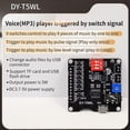 thumbnail image 1 of 5W MP3 Player Sound Module Voice Playback Board 9CH One-for-One Control o Player Module Memory Card U-Disk o Player Module, 1 of 5