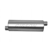SFT Superflow Offset/Offset Round Muffler, Stainless