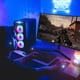 thumbnail image 2 of Monitor Curvo CRUA Negro 24 Pulgadas FHD 1080P 165 Hz para Juegos, 2 of 7