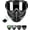 1pc Gray, variant on Detachable Full Face Goggle Mask Anti-Fog Anti-UV Dustproof Windproof for Motorcycle Cycling Skiing Work