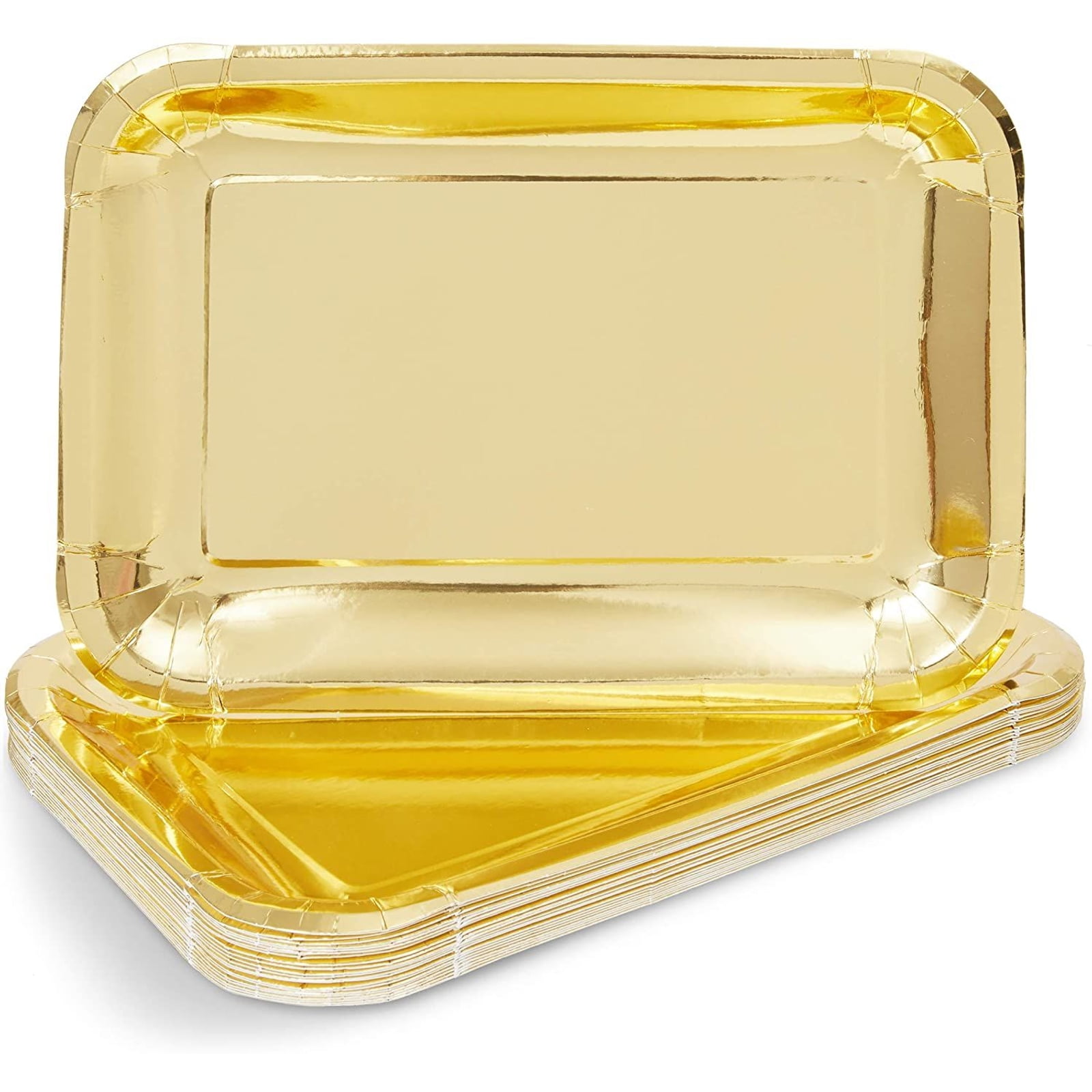 9 inches Pack of 24 Fork Golden Disposable Plastic Appetizer 4 Gold Secrets