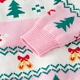 thumbnail image 6 of Snowman Christmas Sweater for Baby Boys Girls, Childrens Soft Warm Lovely Pullover for Xmas Party Photograph Best Gift (Pink 4-5Y), 6 of 8