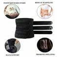 thumbnail image 3 of Adjustable Waist Back Support Waist Trainer Trimmer Belt Waist Trainer Belt for Women & Man Waist Trimmer Weight Loss Ab Belt Slimming Body Shaper Belt For Sport Gym Fitness, 3 of 12