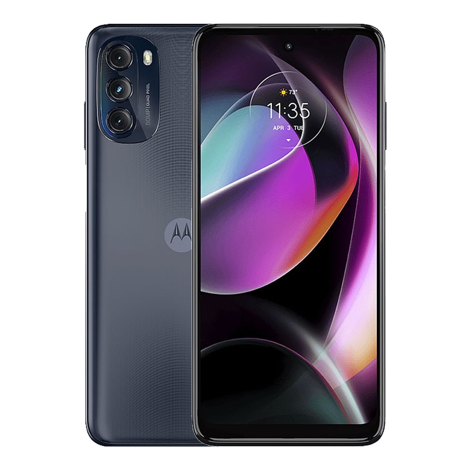 Restored No Plan-Unlocked Device Motorola Moto G 5G Cell Phone 64GB 4GB RAM XT2213-3 Moonlight Gray