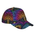 thumbnail image 3 of Fotbe Indian Mandalas Dragonfly Baseball Cap, Indian Mandalas Dragonfly Print Dad Hat,Outdoor Hat,Adjustable Sports Cap, Perfect For Activities, 3 of 9