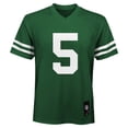 thumbnail image 2 of Preschool Garrett Wilson Legend Green New York Jets Replica Player Jersey, 2 of 3