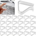 thumbnail image 1 of Juego de 24 clips para mantel Sazoemao, plástico transparente, 1 of 7