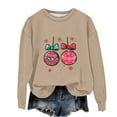 thumbnail image 1 of HAiming Chemise de Noël Garçons Filles Manches Longues Col Rond Chandail Xmas Vêtements Imprimés Mignons, 1 of 3