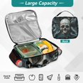 thumbnail image 4 of ALAZA Skull and Tree Lunch Box Insulated Lunch Bag Cooler Tote with Shoulder Strap, 4 of 7