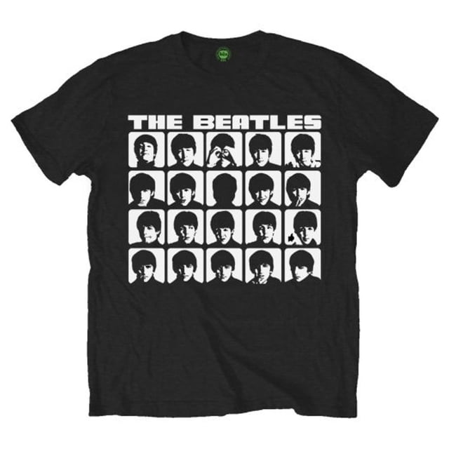 The Beatles T-Shirt Adulte Hard Days Night Visages
