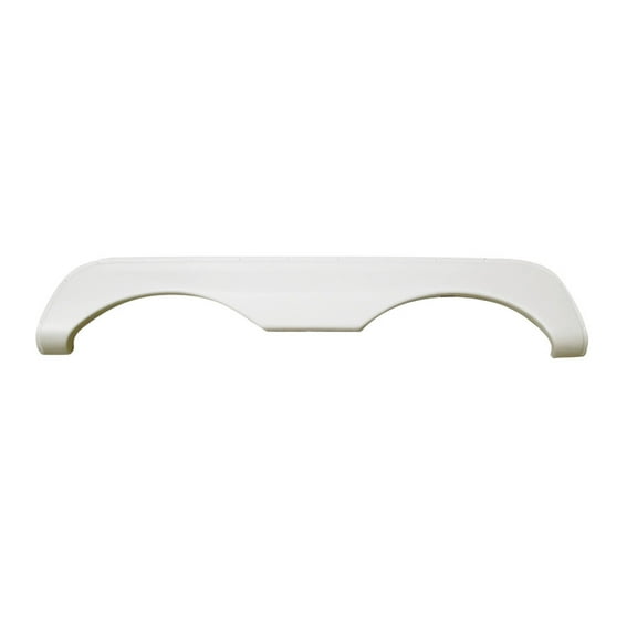 Icon 01630 Tandem Axle Fender Skirt FS769 for McKenzie - Polar White
