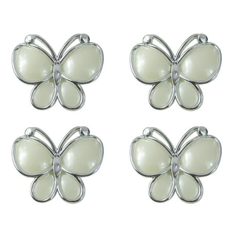 

4pcs Metal Napkin Ring Napkin Holders Table Decoration for Wedding Party Dinner