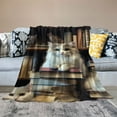 thumbnail image 2 of BCIIG Book Lovers Gifts Reading Blanket Gifts for Book Lovers Women Librarian Gifts Throw Blanket Literary Gifts Ideas Bookworm Gifts for Bookworm Cat Soft Throw Blanket Sofa Couch Living, 2 of 6