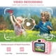 thumbnail image 4 of Cámara digital para niños, foto de 20 MP y vídeo HD de 1080p, lente dual, cámara para selfies, zoom 8x, apagado automático, tarjeta TF de 32 GB incluida, color rosa, 4 of 5